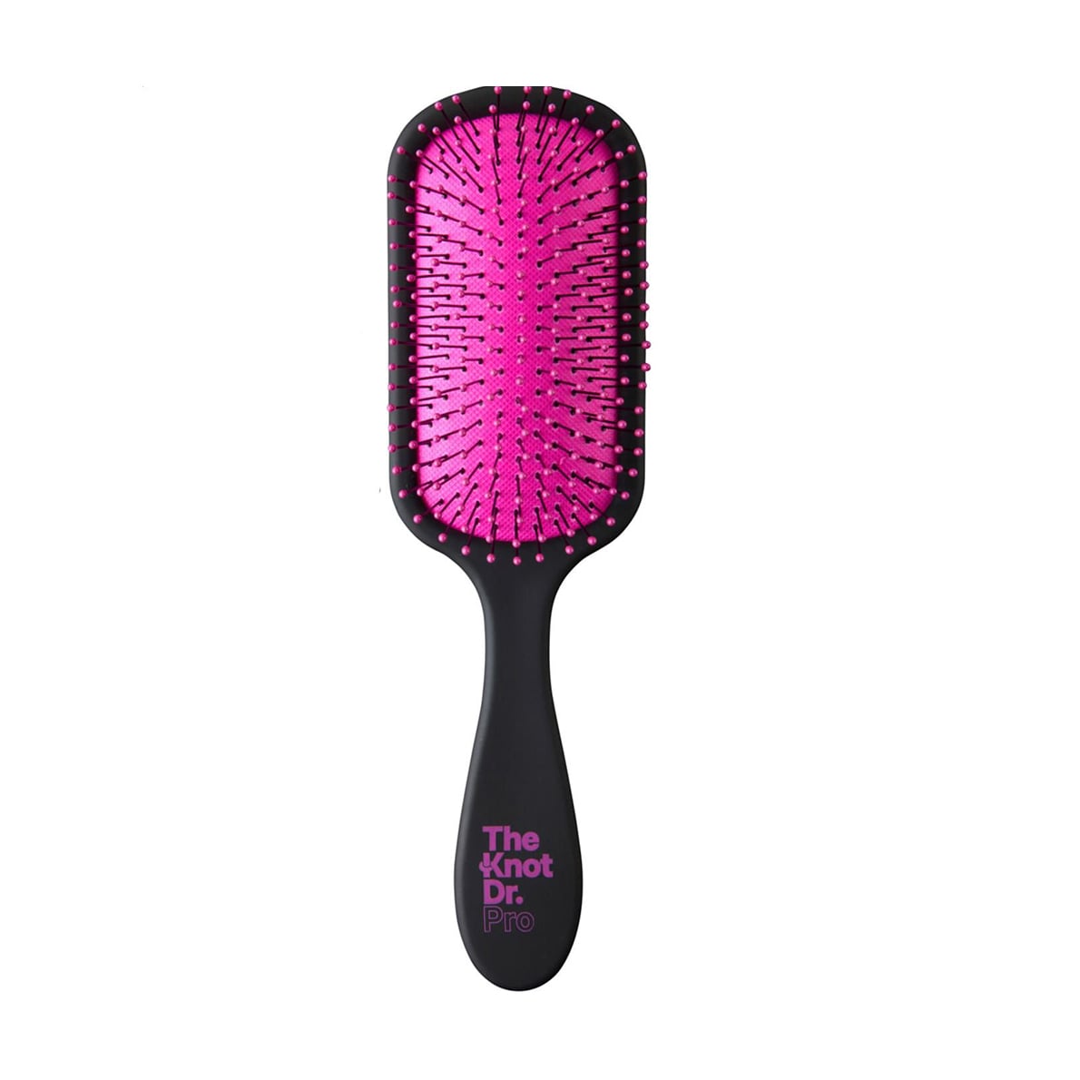 Щітка для волосся The Knot Dr. The Pro Fuchsia With Holographic Headcase з чохлом, рожевий